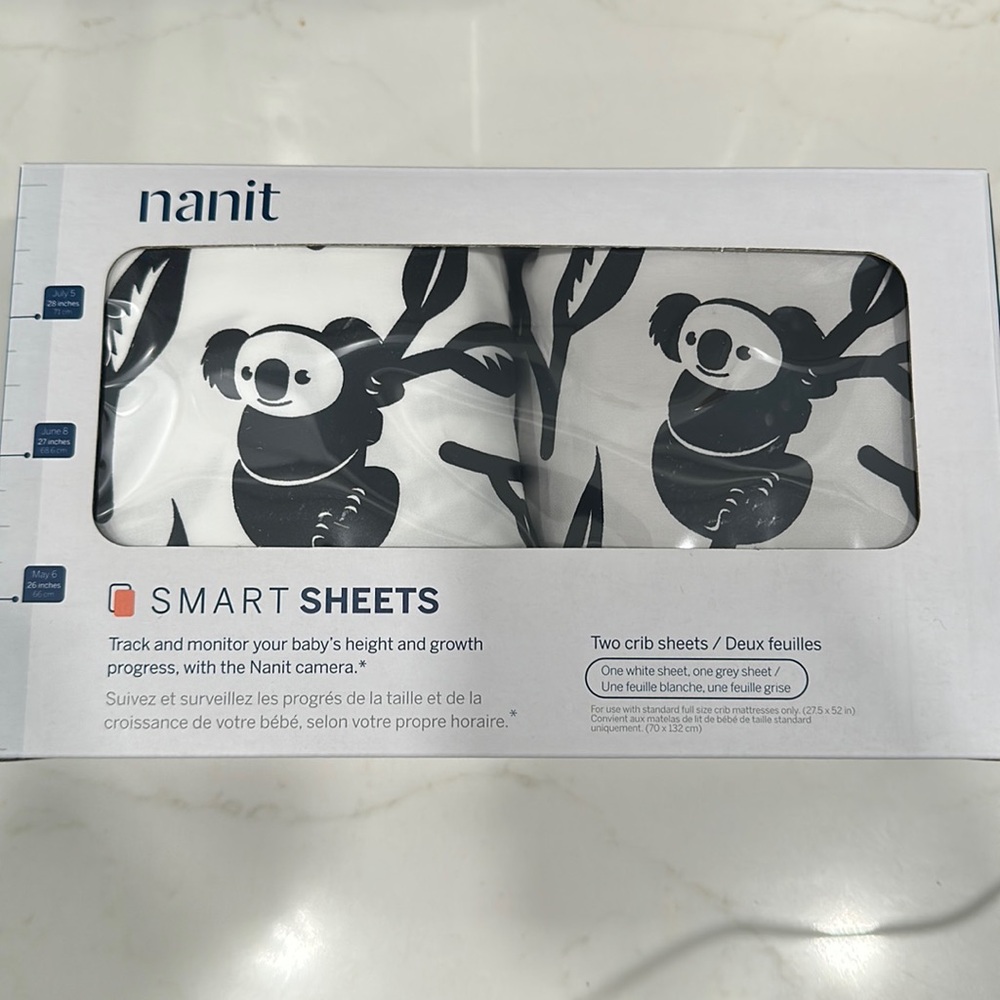 NIB Nanit Smart Sheets 💫